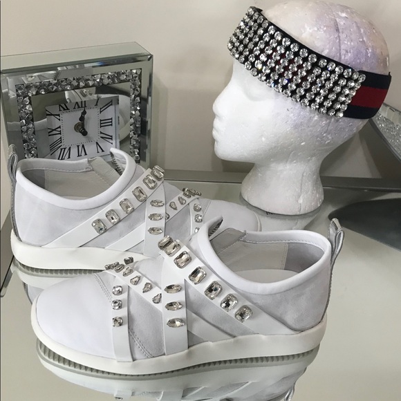 Giuseppe Zanotti Jeweled Sneakers - Picture 2 of 8